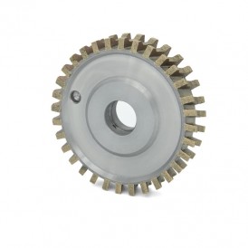 Glass Diamond Peripheral wheel double edge diamond grinding wheel AS-FA